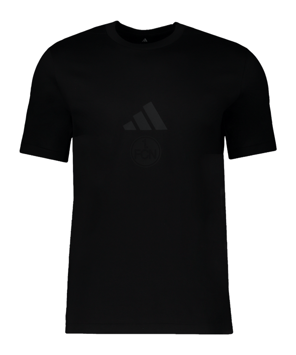 adidas 1. FC Nürnberg Travel T-Shirt Schwarz