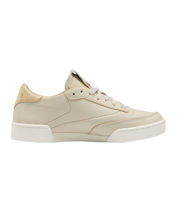 Reebok Club C Clean Damen Weiss Beige Braun - weiss