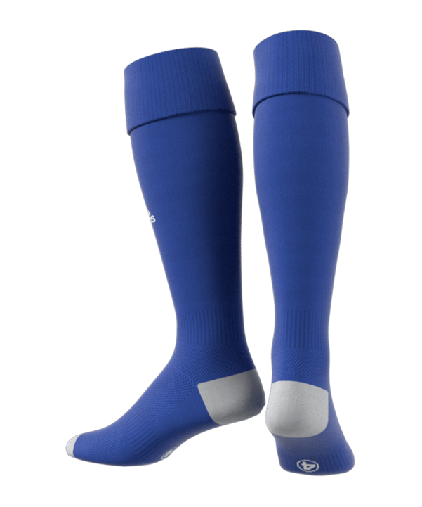 adidas Milano 16 Stutzenstrumpf Blau Weiss - blau
