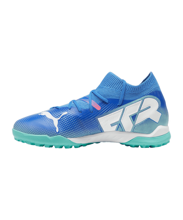 PUMA FUTURE 7 Match + Mid TF Formula Kids Blau Weiss F01 - blau
