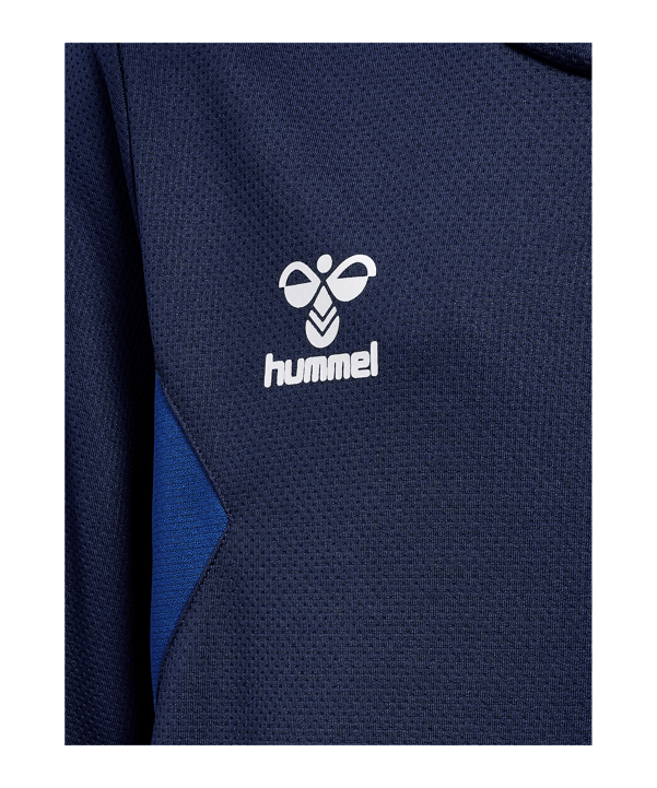 Hummel AUTHENTIC PL Kapuzenjacke Kids Blau F7026 - blau