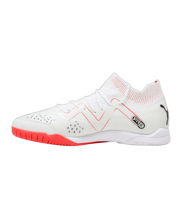 PUMA FUTURE Ulitmate Court Breakthrough Weiss Rot F01 - weiss