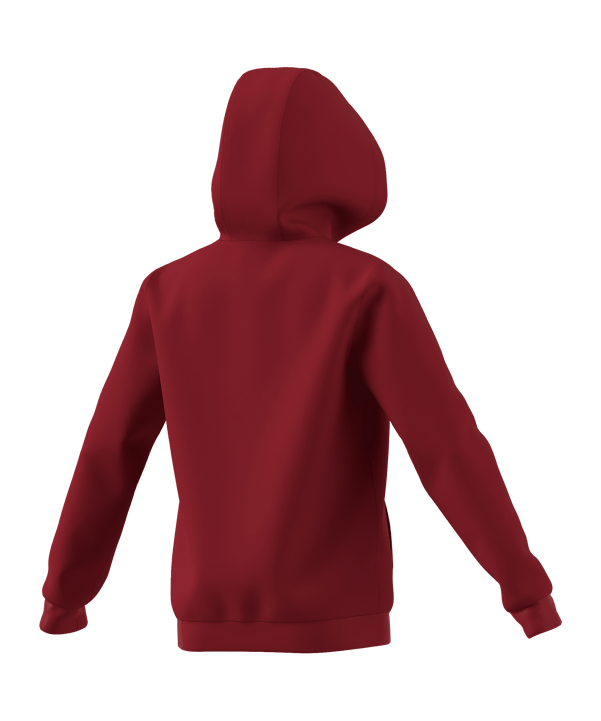 adidas Entrada 26 Kapuzenjacke Kids Rot - rot