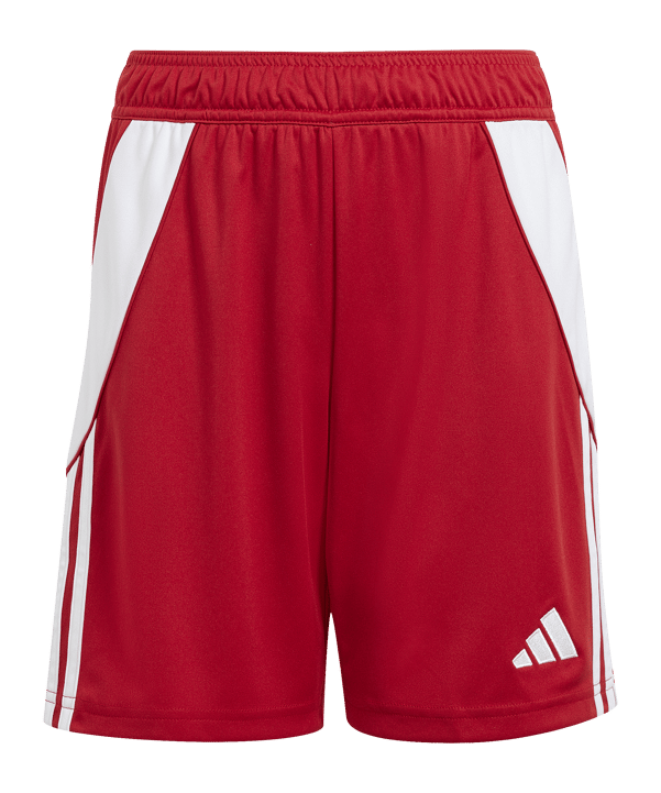 adidas Tiro 24 Short Kids Rot Weiss - rot