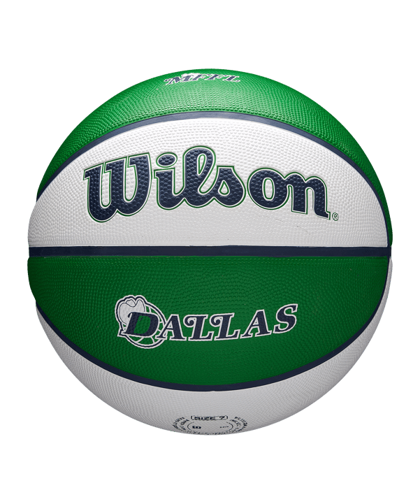 Wilson Wilson NBA Team City Edition Basketball Dallas Mavericks Indoorball Grün - gruen