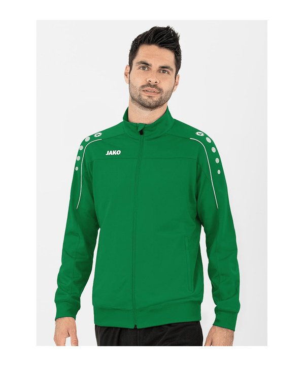 JAKO Classico Giacca da allenamento Verde C06 - verde