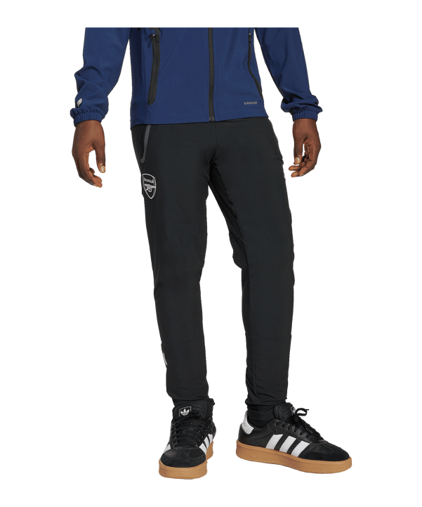 adidas FC Arsenal London Vis Tech Travel Hose Kids Schwarz - schwarz