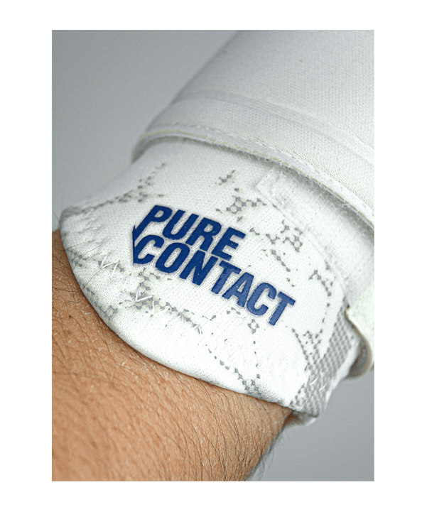 Reusch Pure Contact Silver TW-Handschuhe Kids Weiss Blau F1089 - weiss