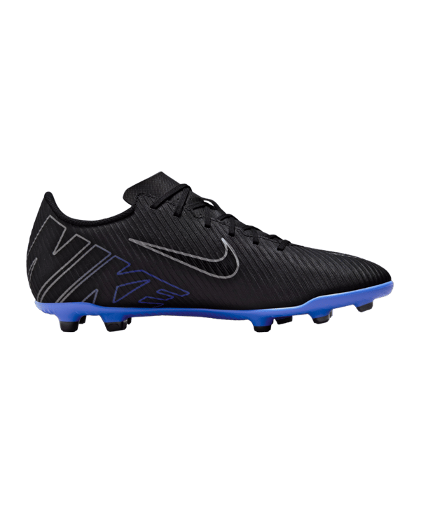 Nike Air Zoom Mercurial Vapor XV Club FG/MG Shadow Schwarz Silber Blau F040 - schwarz