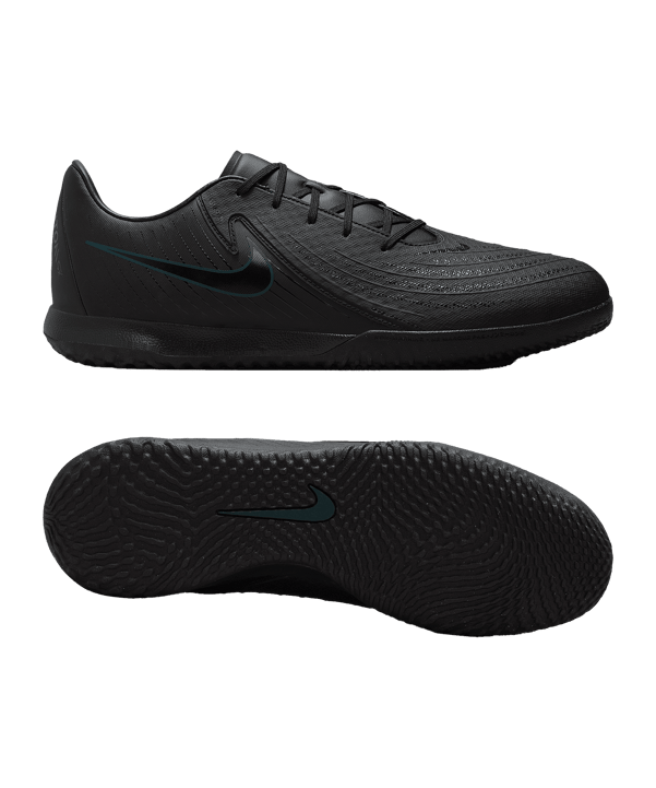 Nike Phantom GX II Academy IN Shadow Schwarz F002 - schwarz