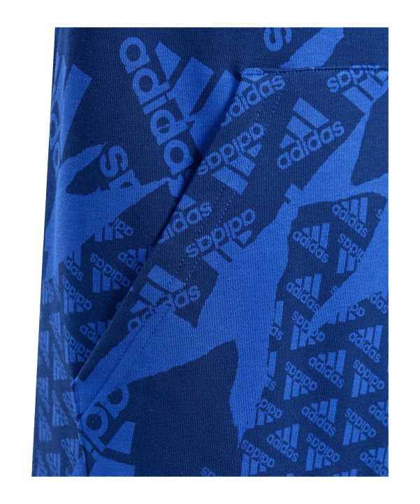 adidas Hoody Kids Blau - blau