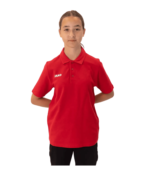 JAKO Base Polo Bambini Rosso C001 - rosso