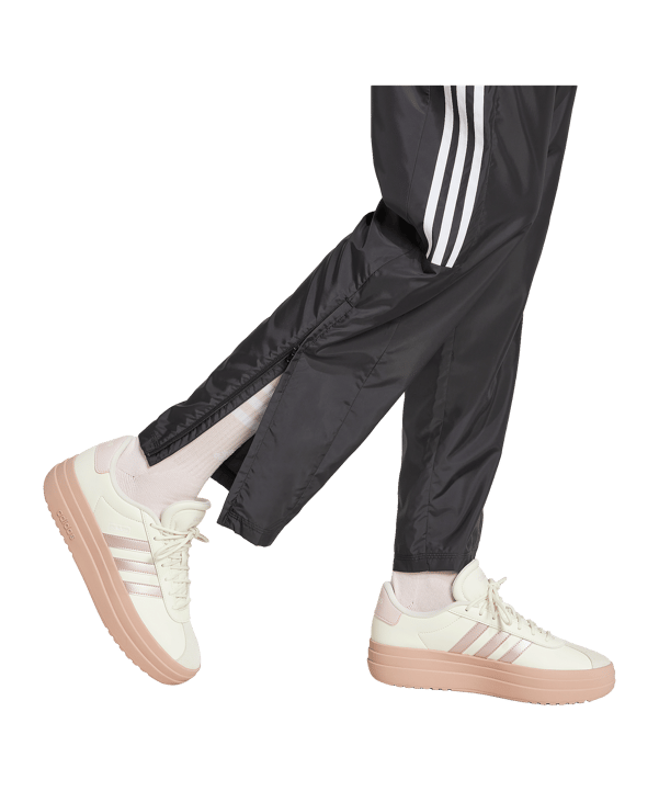 adidas Tiro Woven Jogginghose Damen Schwarz - schwarz