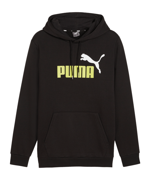 PUMA Essentials 2 Col Big Logo Hoody Schwarz F059 - schwarz