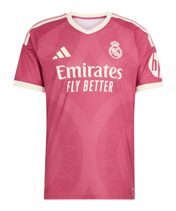 adidas Real Madrid Authentic Trikot 3rd 2026/2027 Rosa
