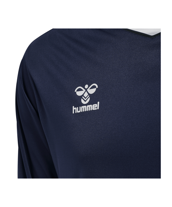 Hummel hmlCORE XK Trikot langarm Blau F7026 - blau
