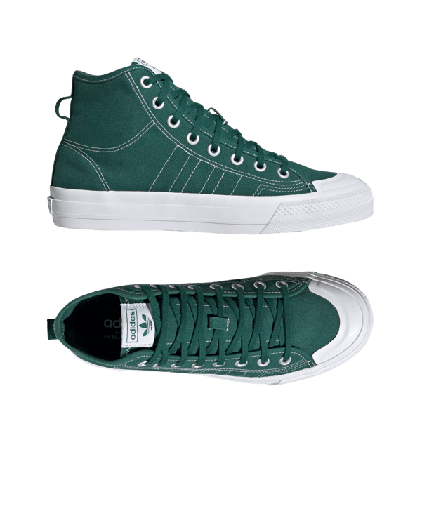 adidas Originals Nizza HI RF Grün - gruen