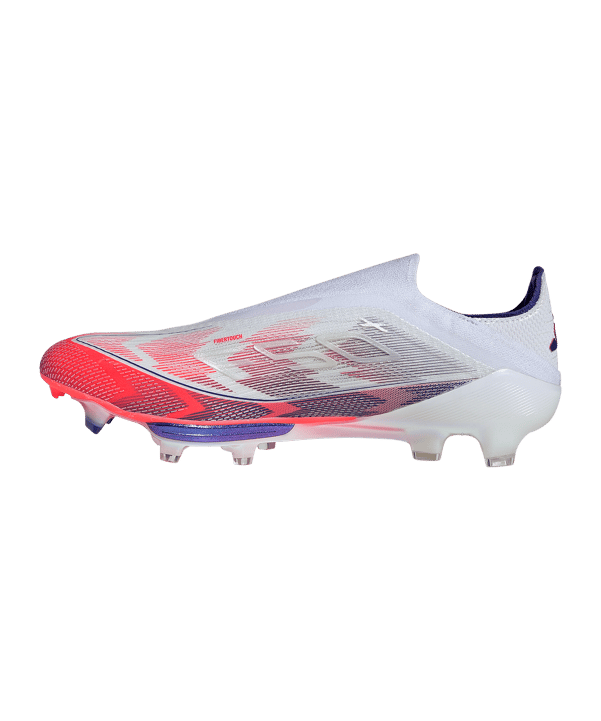 adidas F50+ FG Advancement Weiss Rot - weiss