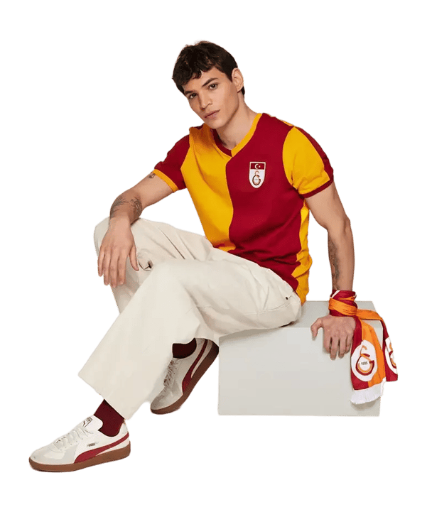 Galatasaray Istanbul Erkek Metin Oktay T-Shirt Gelb