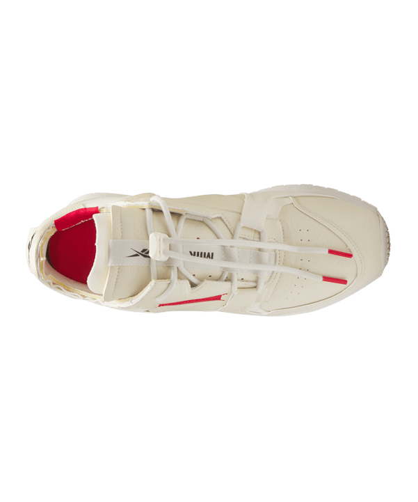 Basket Reebok Classic Vegan beige, rouge et noir - beige