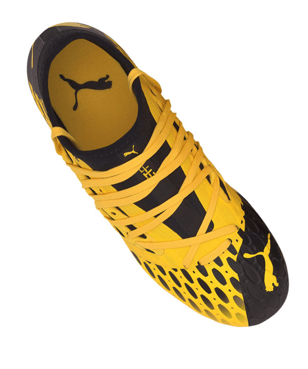 PUMA FUTURE Spark 5.3 NETFIT FG/AG Kids Gelb Schwarz F03 - gelb