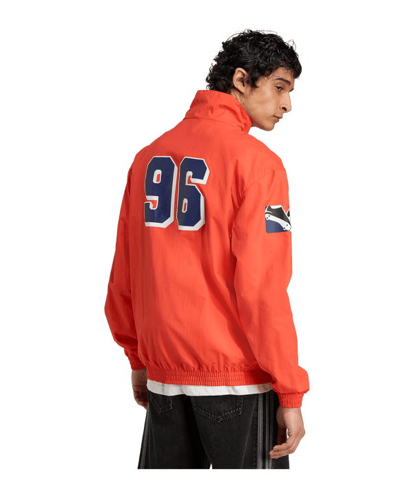 adidas New England Revolution New England Revolution Anthem Jacke Rot - rot