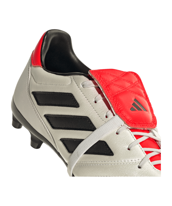 adidas COPA Gloro FG Solar Energy Weiss Schwarz Rot - weiss