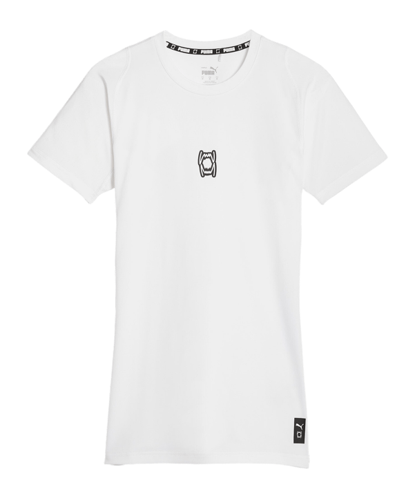 PUMA Hoops Team Baselayer T-Shirt F02 - weiss