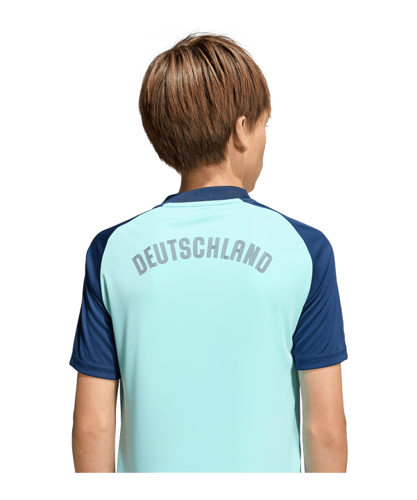 adidas DFB Deutschland Prematch Trikot Away WM 2026 Kids Türkis - tuerkis