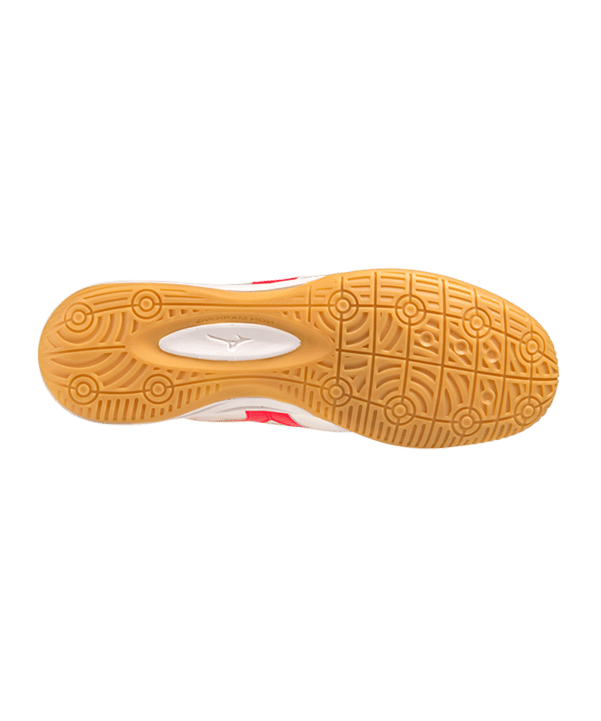 Mizuno Morelia Sala Elite IN Halle Release Weiss Rot Gelb F64 - weiss