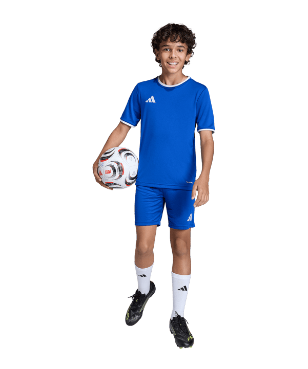 adidas Entrada 26 Trikot Kids Blau - blau