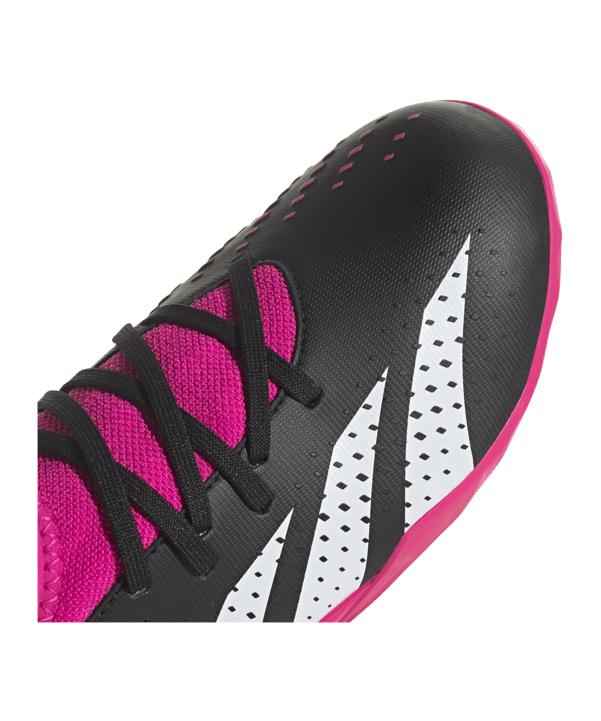 adidas Predator Accuracy.3 TF Own Your Football Kids Schwarz Weiss Pink - schwarz