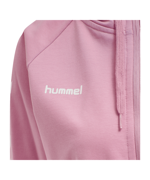 Hummel Cotton Kapuzenjacke Damen Weiss F3257 - weiss