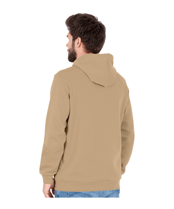 JAKO Organic Kapuzensweat Beige F380 - beige