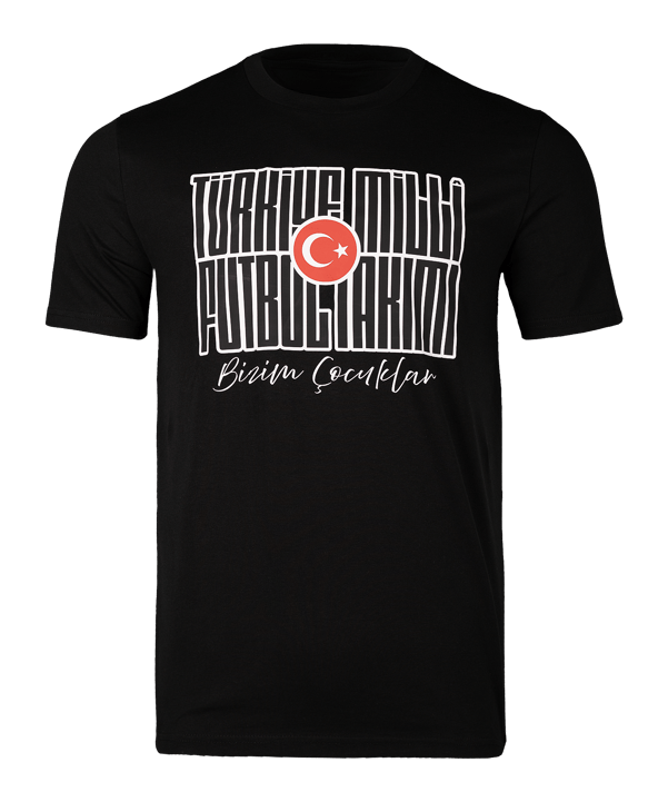 Nike TFF Turchia Unsere Jungs T-shirt Nero Ctffcz0881jungsschwarz - nero
