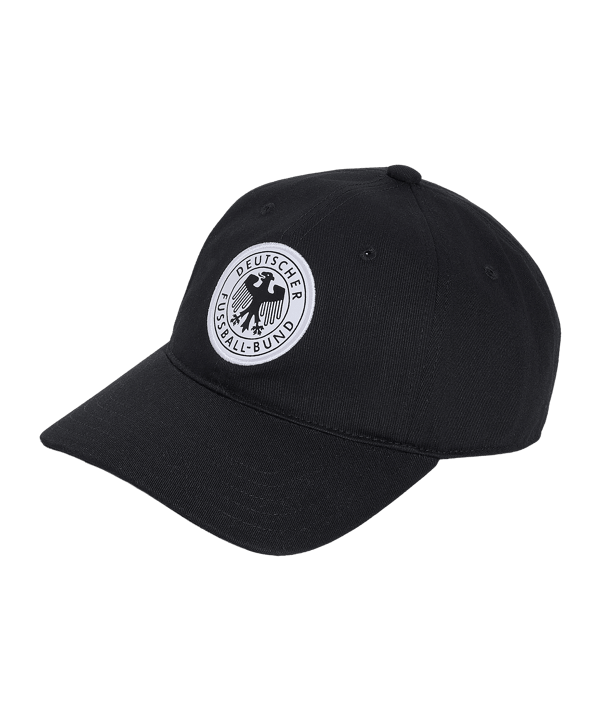 adidas DFB Deutschland Curved Cap Schwarz - schwarz