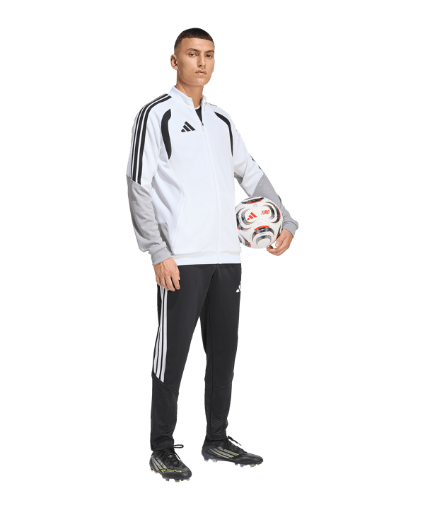 adidas Tiro 26 Competition Trainingsjacke Weiß - weiss