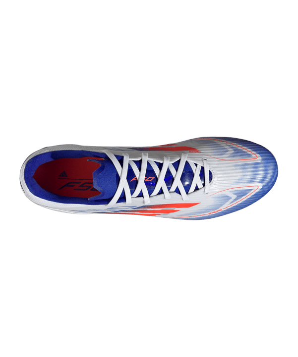 adidas F50 League FG/MG Advancement Weiss Rot - weiss