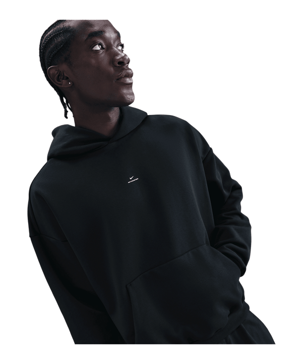 Nike Standard Issue Secondary Brushed Hoody Zwart K010 - zwart