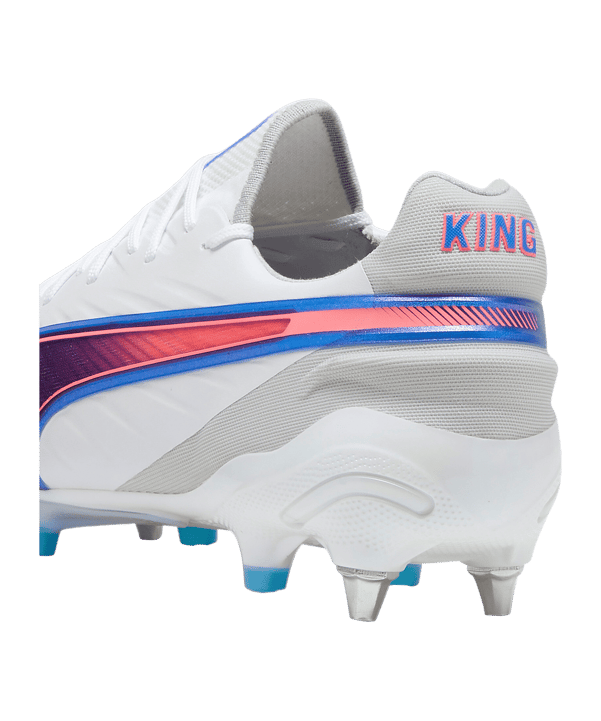 PUMA KING Ultimate MxSG Formula Weiss Blau F02 - weiss