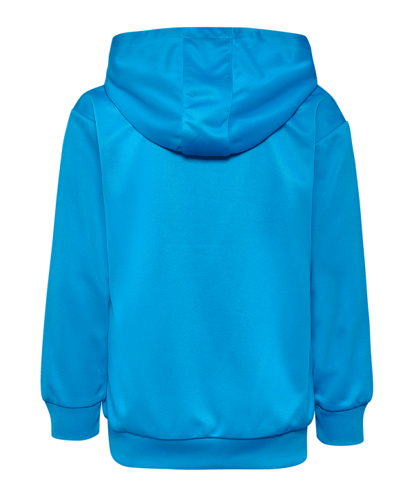 Hummel Logo Hoody Kids Blau F7428 - blau