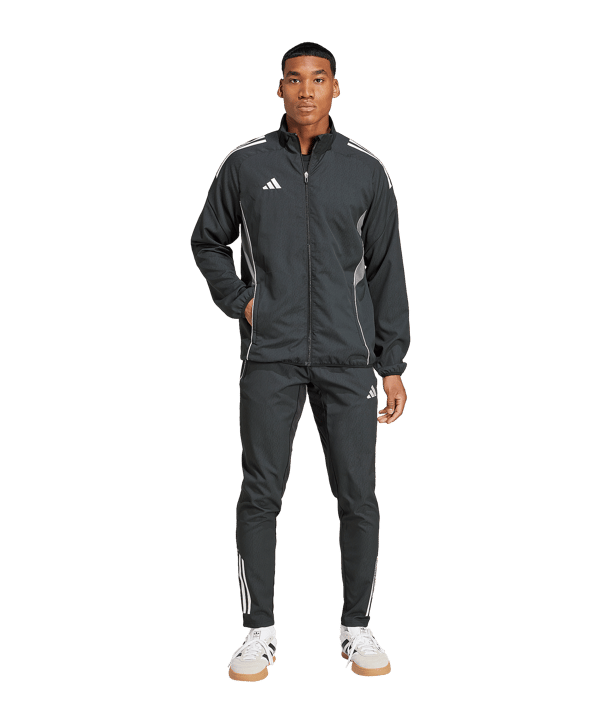 adidas Tiro 25 Competition Präsentationsjacke Schwarz - schwarz