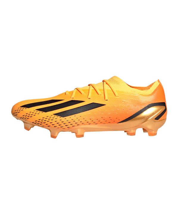 adidas X Speedportal.1 FG Heatspawn Orange Gold Schwarz - gold