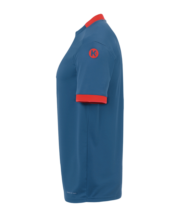 Kempa Player Trikot Kids Grau Rot F08 - grau