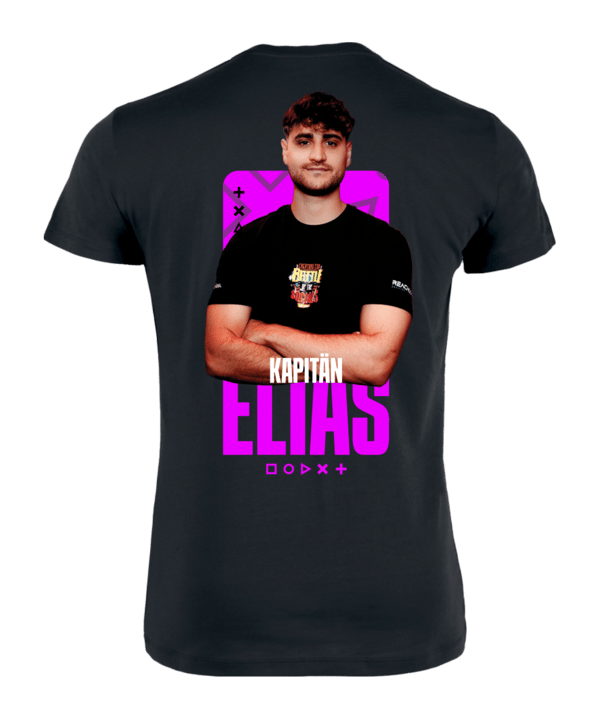 Battle of the Socials T-Shirt "Team Elias" Schwarz - schwarz