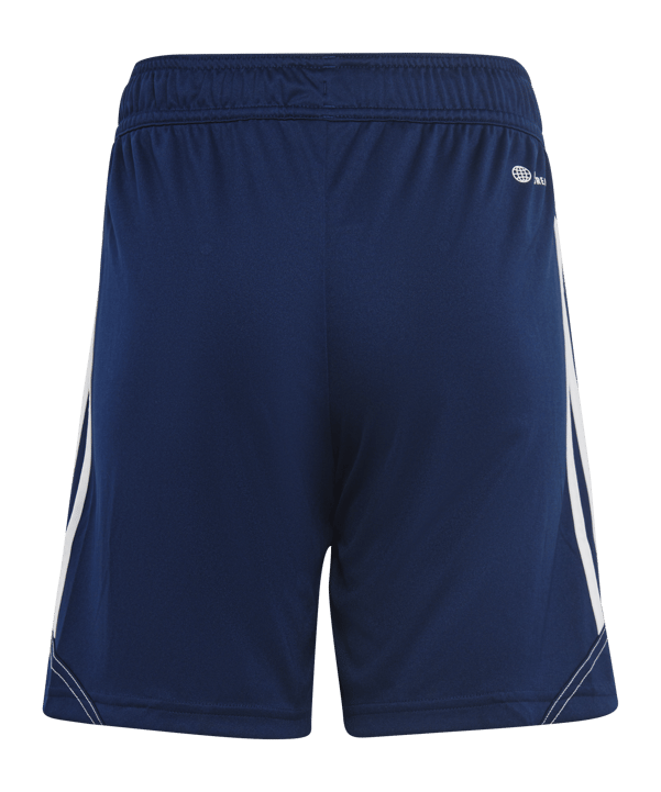 adidas Tiro 23 Short Kids Blau Weiss - blau