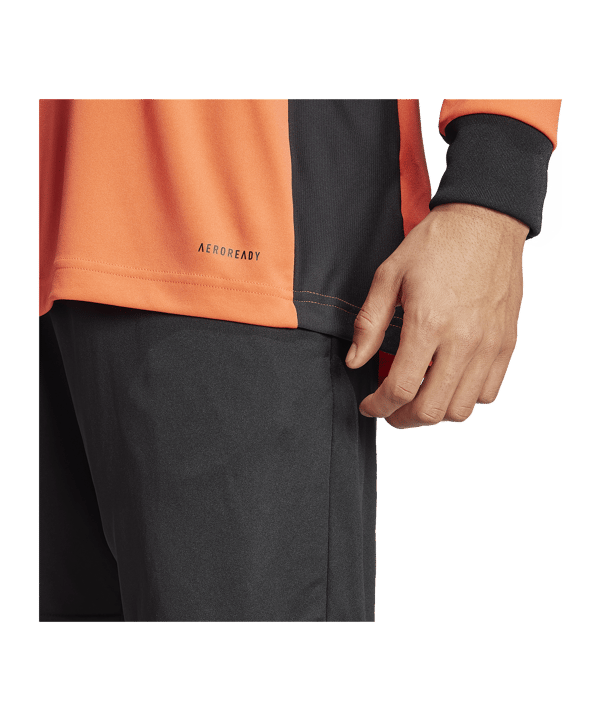 adidas Referee 24 Schiedsrichtertrikot langarm Orange - orange