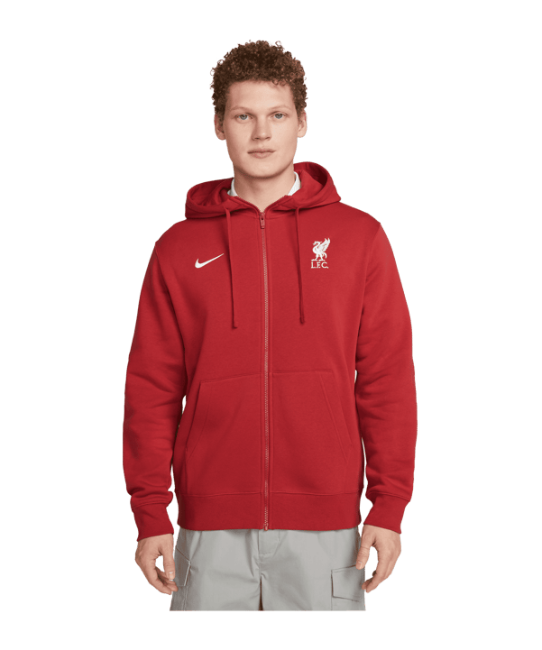 Nike FC Liverpool Club Hoody Rot F687 - rot