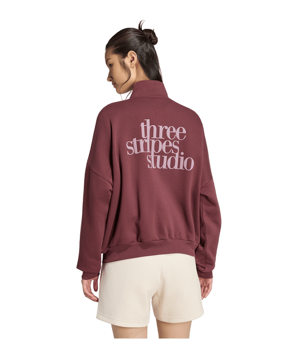 adidas 3 STRIPES STUDIO Giacca Donna Rosso - rosso