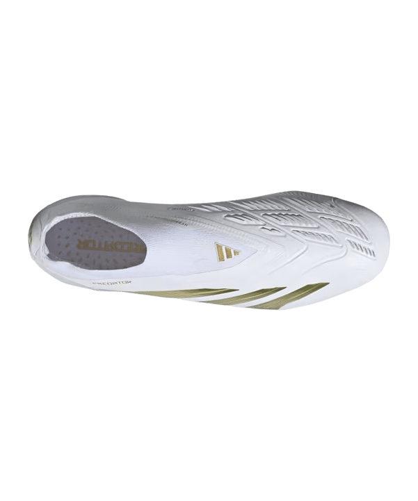 adidas Predator Elite LL FG Day Spark Weiss Gold - weiss